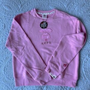 NEW Aape by Bathing Ape Sweatshirt Size XS